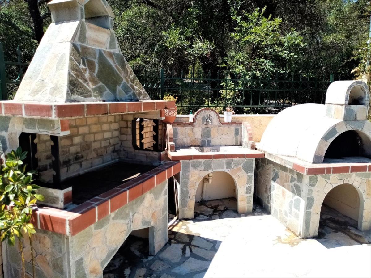 아킬레이온 Lemoni Corfu House 빌라 외부 사진